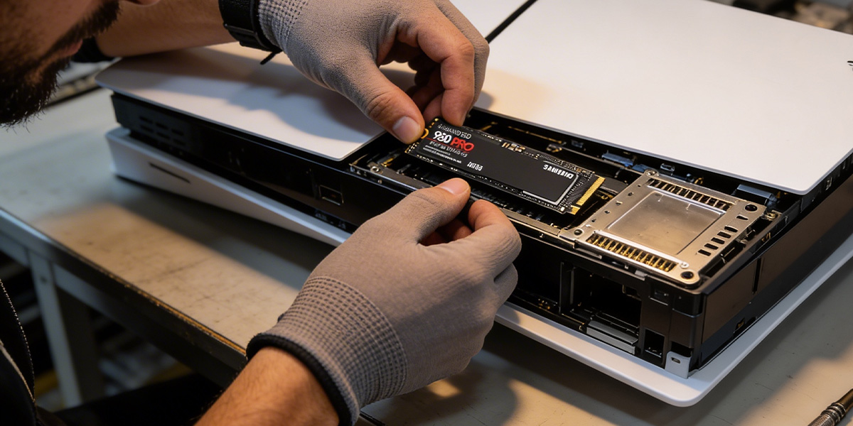 PS5 SSD Yükseltme Nasıl Yapılır? Çorlu’da Profesel Konsol Depolama Artırma (2026)