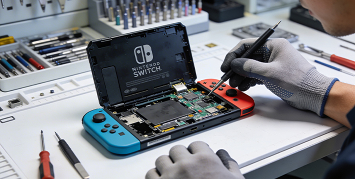 Çorlu Nintendo Switch ve Switch 2 tamiri – Joy-Con drift, ekran ve batarya onarımı Uğur Bilgisayar