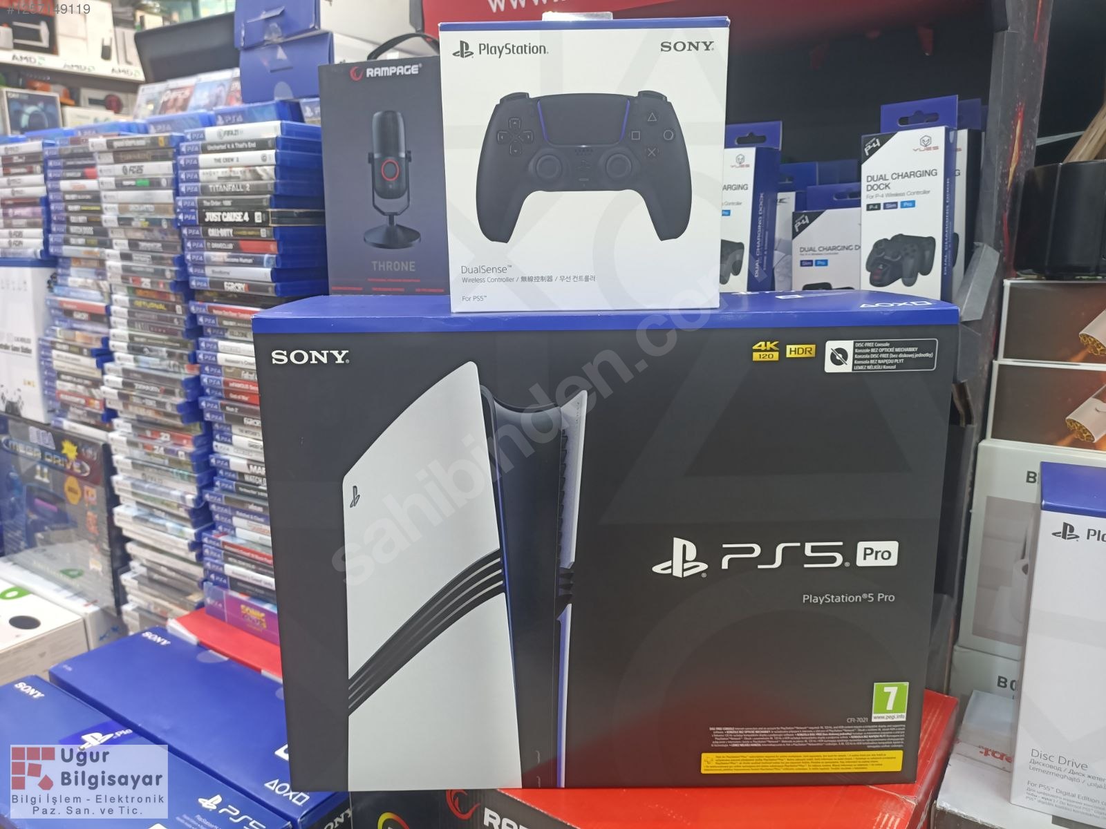 PS5 PRO 2TB + Dualsense - Garantili - UĞUR BİLGİSAYAR