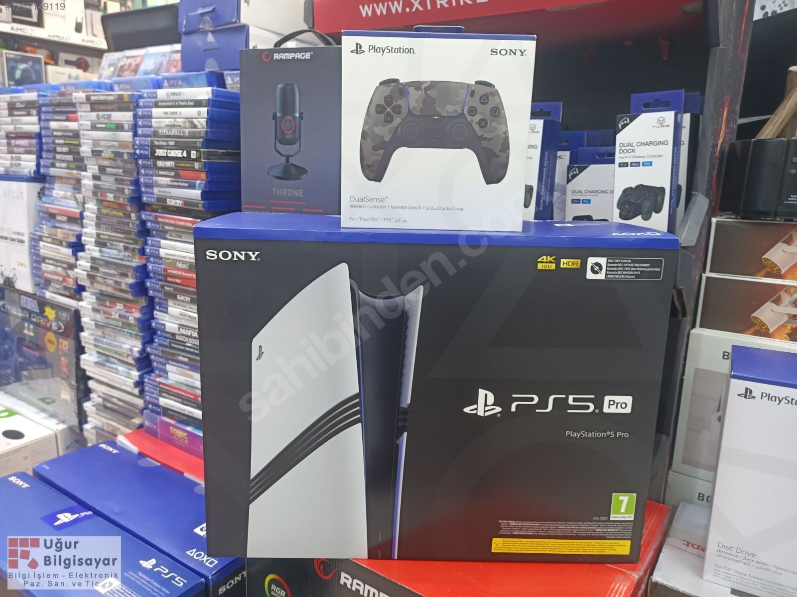 PS5 PRO 2TB + Dualsense - Garantili - UĞUR BİLGİSAYAR