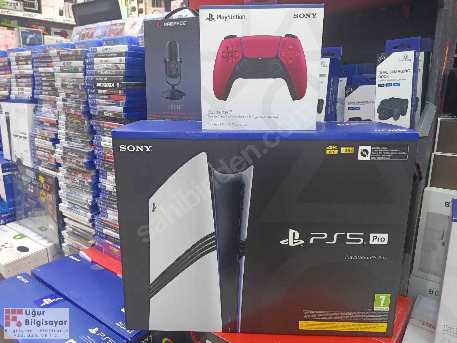 PS5 PRO 2TB + Dualsense - Garantili - UĞUR BİLGİSAYAR