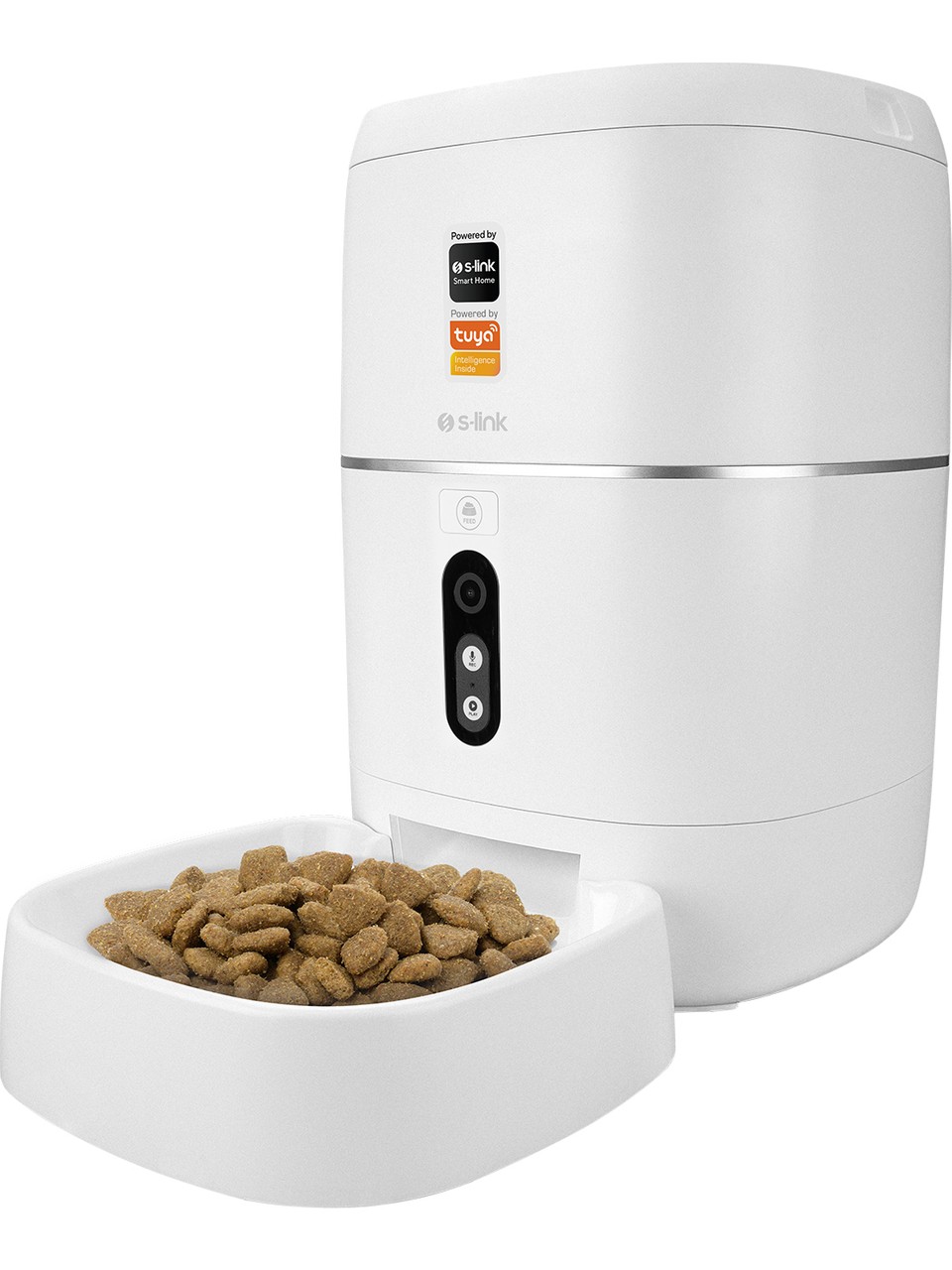 S-link SL-23 Kameralı Evcil Hayvan Besleyici Otomatik Yem Kabı
