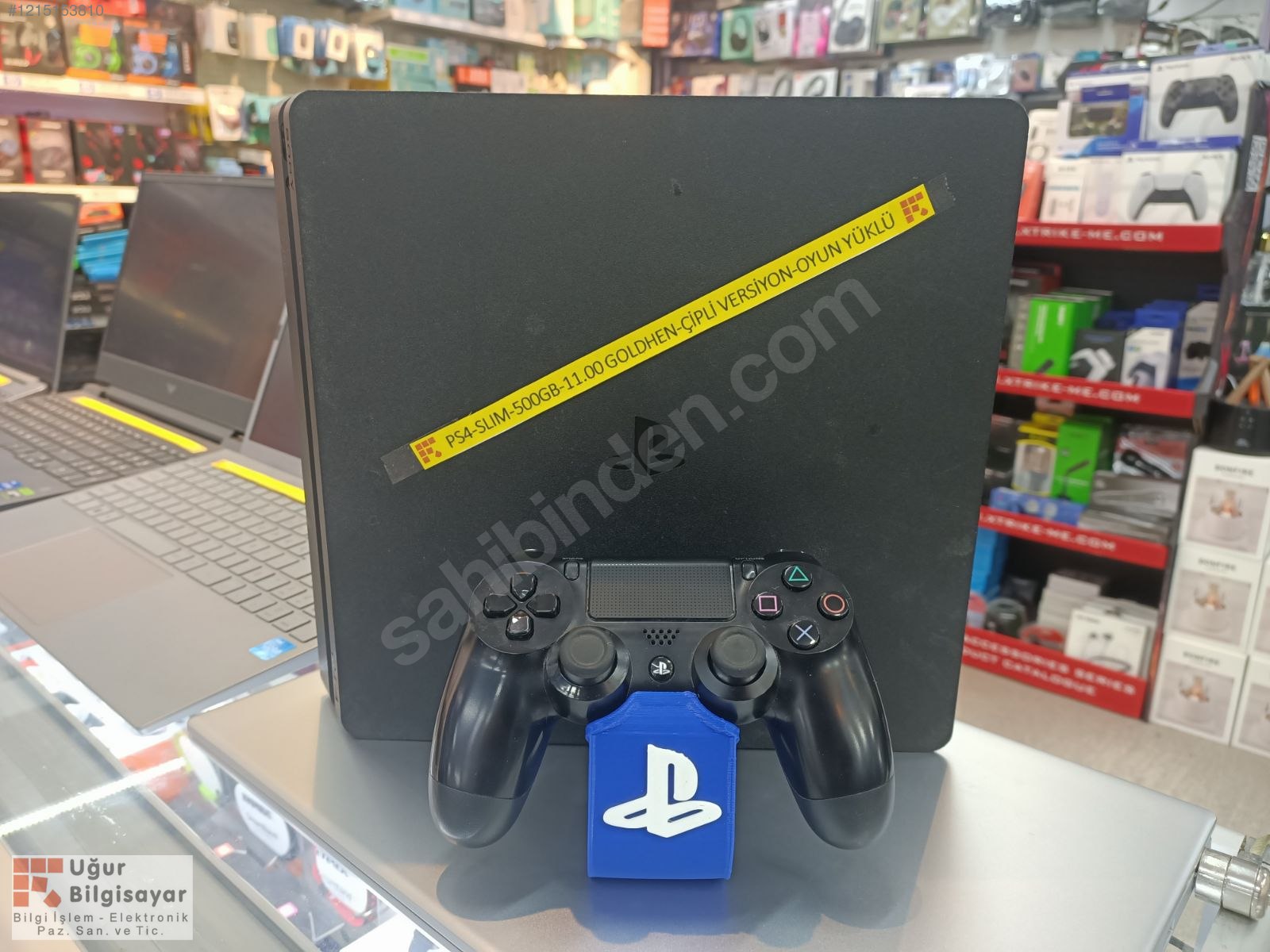 PlayStation 4 Slim İkinci El (v12.02/Oyun Yüklü Temiz & Garantili)
